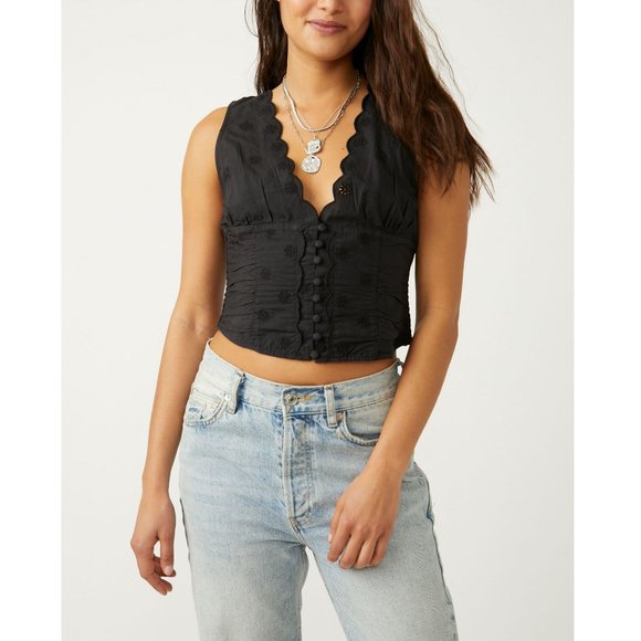 Free People Tops - 🎉LAST CHANCE🎉 FREE PEOPLE Nolan Tank / Black